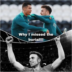 Why was Cristiano ronado absent for diogo Jotas burial, Cristiano ronado official statement to address that